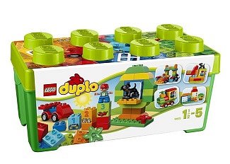 Lego duplo 10571 to idealny zestaw dla dzieci, które rozpoczynają przygodę z budowaniem klocków